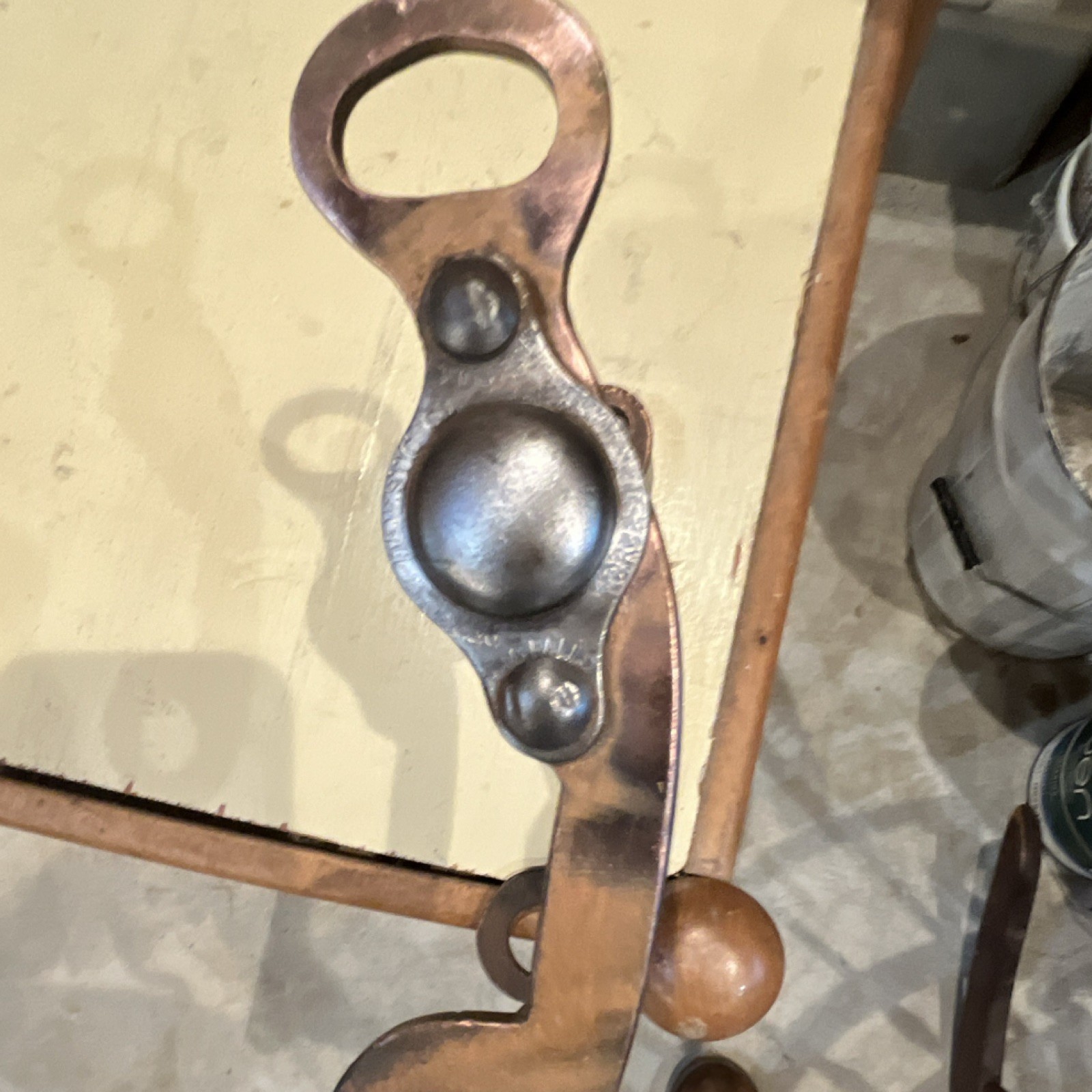 Copper Shanks ; Western Horse Bit; Antique Collector’s