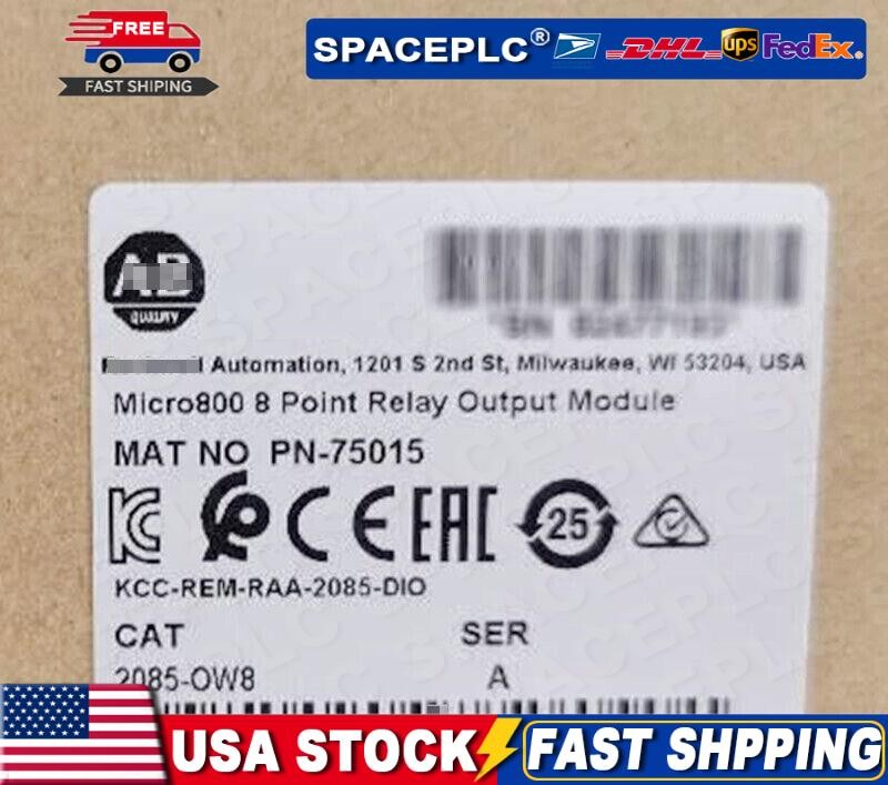 2085-OW8 Newest Factory Sealed 2085OW8 Micro800 8 Point Relay Output Module PLC