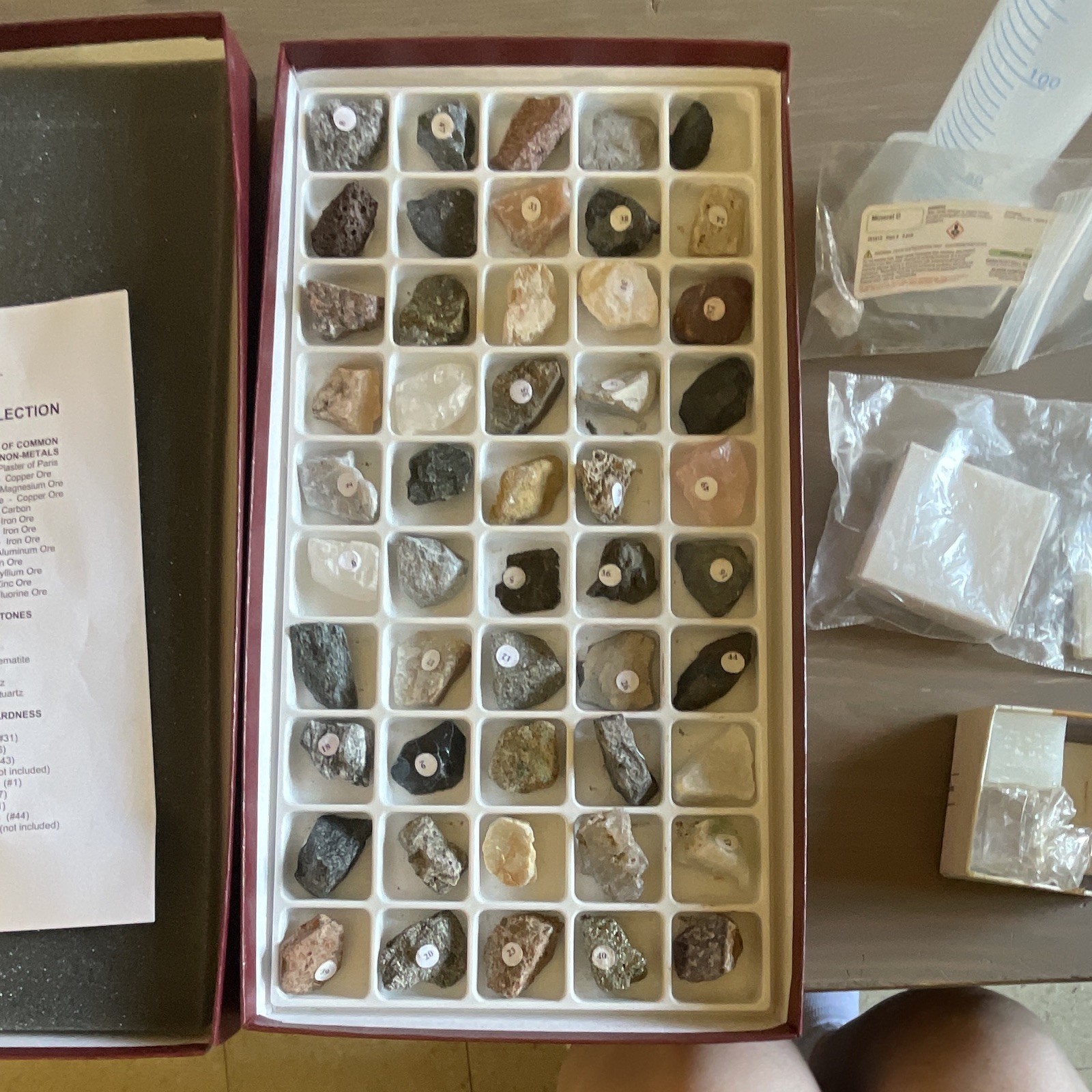 Scott Resources Classroom Collection Rock & Mineral Set w/ Lab Tools #2130