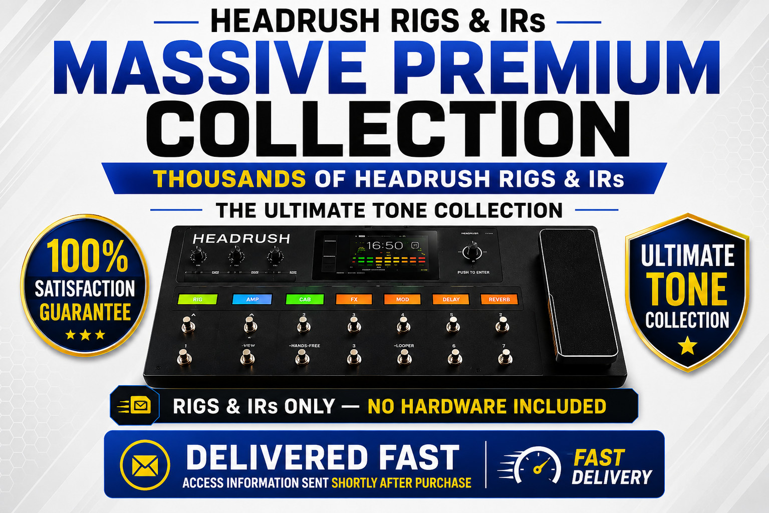 Headrush Rig & IR Collection Bundle | Massive Premium Library | Free Updates
