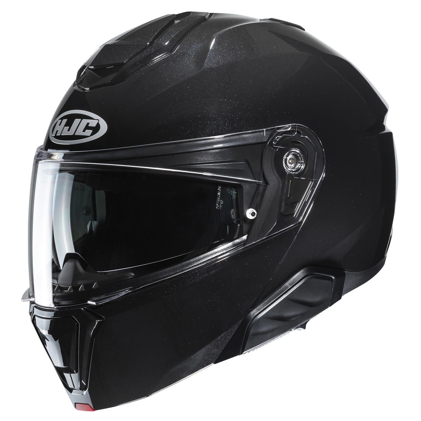 HJC i91 Modular SunShield Motorcycle Helmet Black LG Large I-91 DOT USA