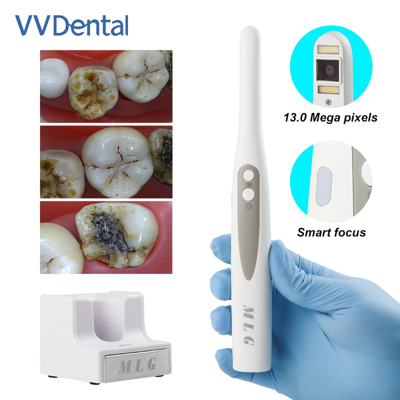 Dental Oral Viewer 8LED Endoscope 13.0 Mega pixels HD Wireless Intra Oral Camera