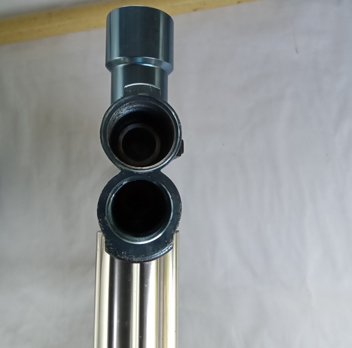 View Loader Orion VL Paintball Guns Blue Chrome Marker 2 Finger Trigger Untested