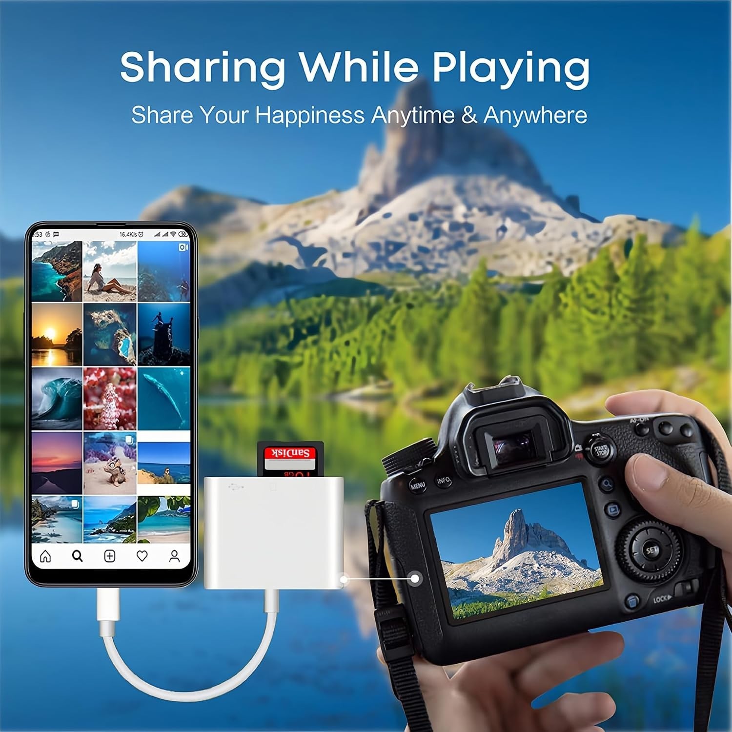 Bidirectional USB C Card Reader for Effortless File Sharing Across Devices