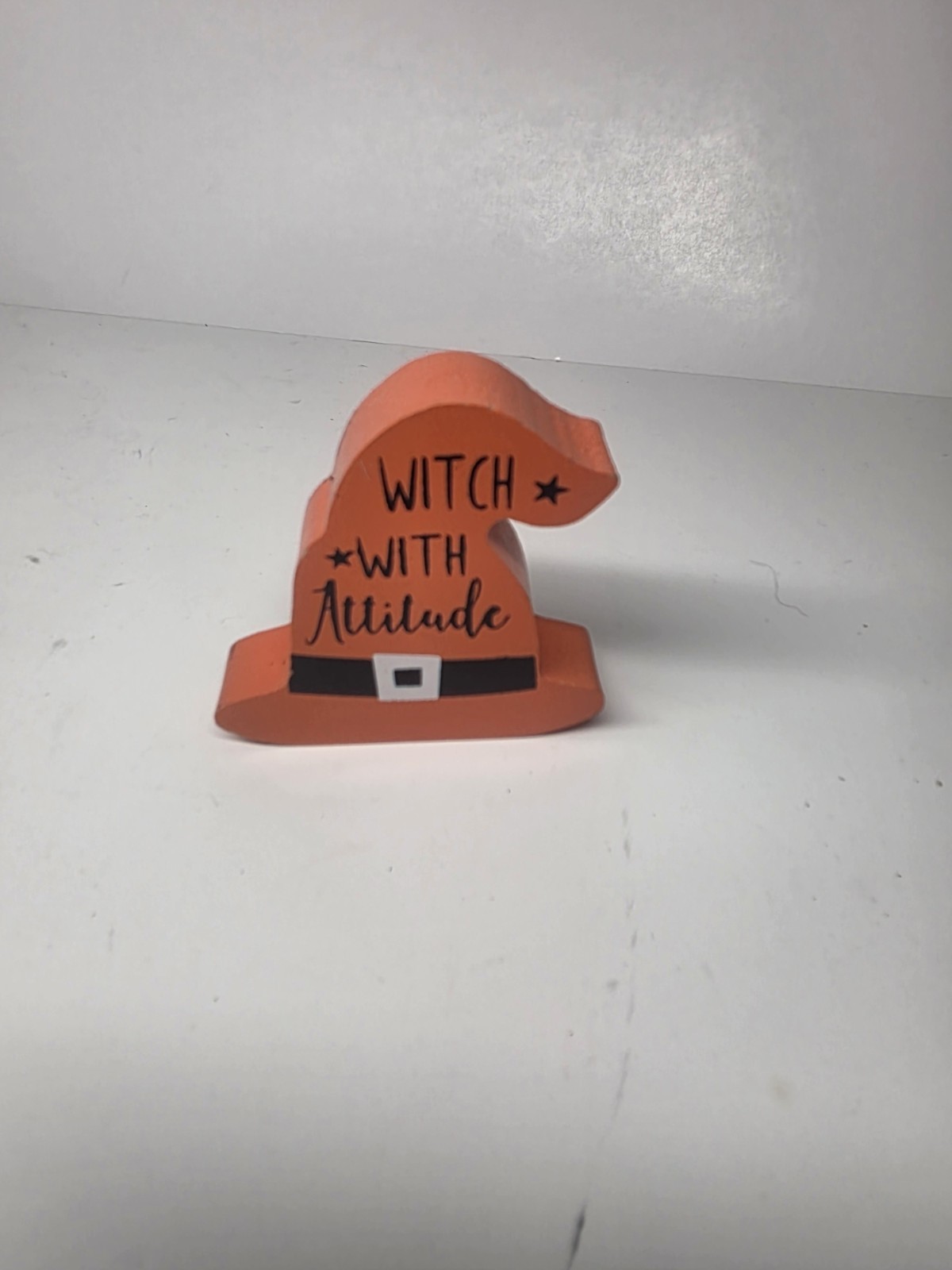Halloween Witch With An Attitude/ Small Witch's Hat 3 inches/ Halloween Fun