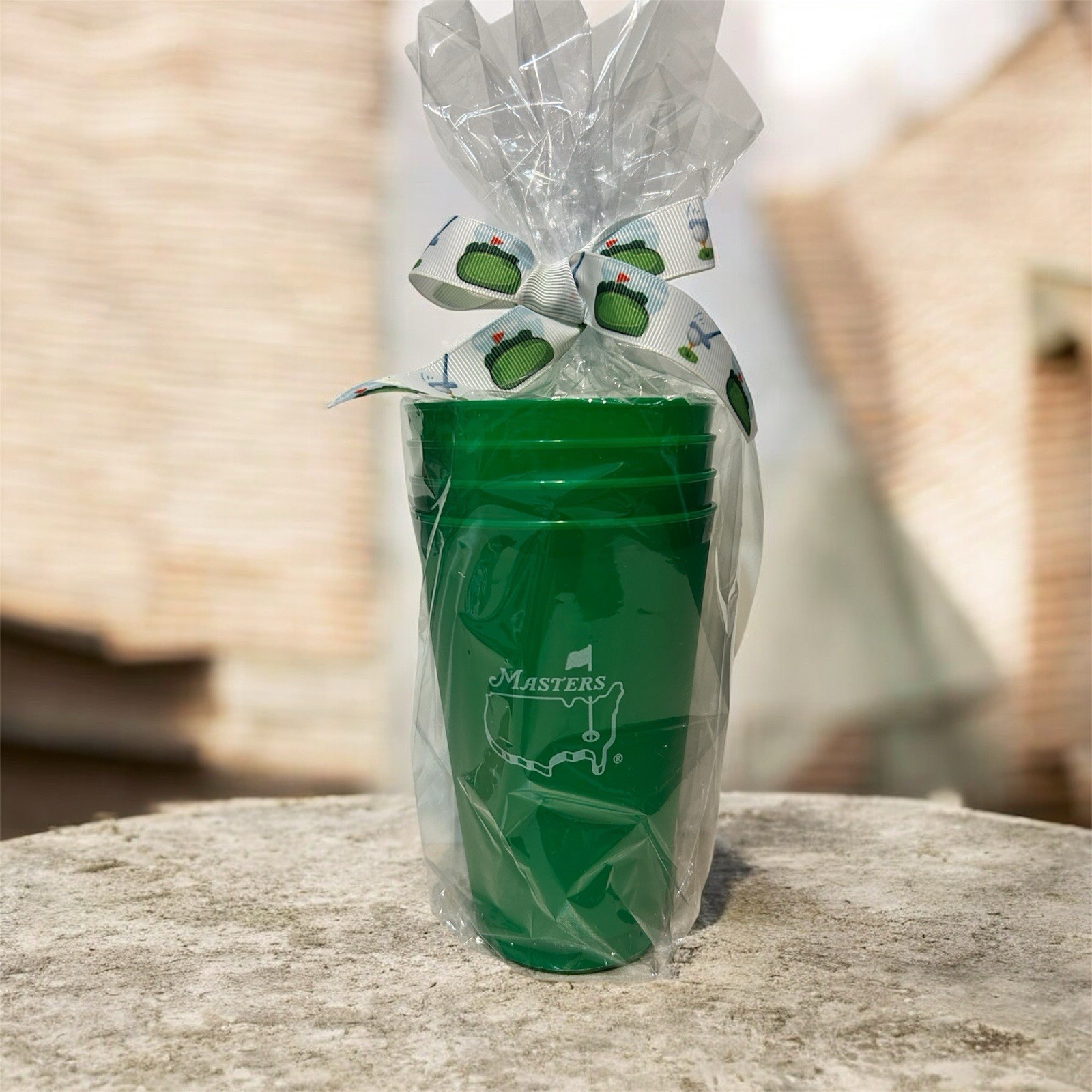 THE MASTERS AUGUSTA NATIONAL CUPS- GREEN NEW (SET OF 4 cups)!