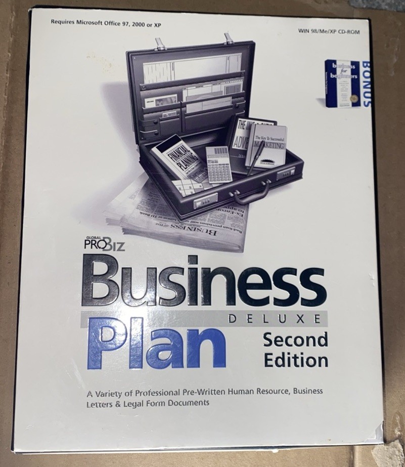 ProBiz Business Plan 2nd Edition PC Entrepreneur Document Templates Tools SEALED