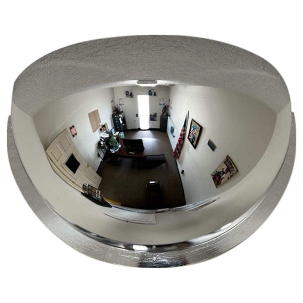 FRED SILVER H-DOME-36 Half Dome Safety Mirror 798A17