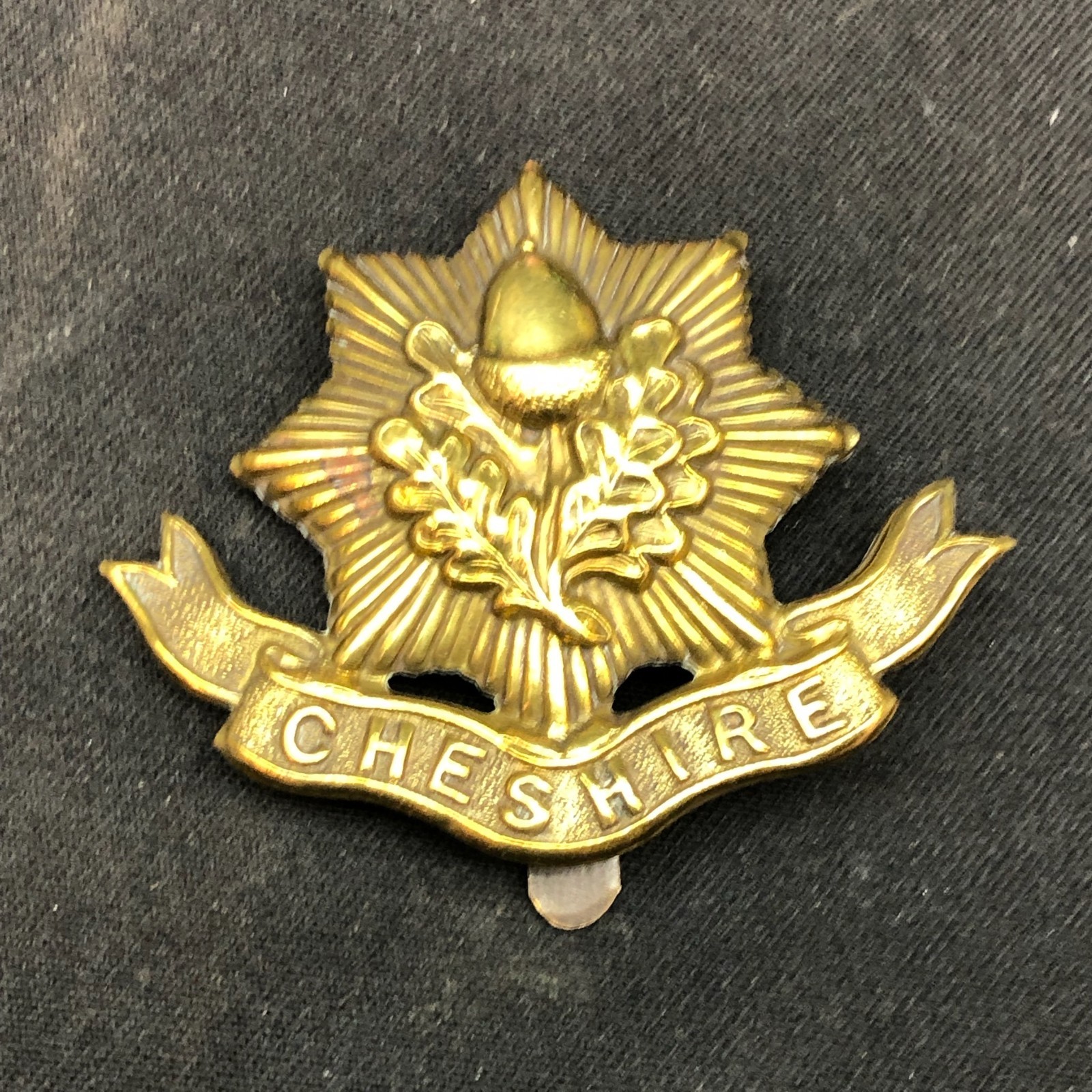 Cheshire Regiment - British Royal Army Cap Badge