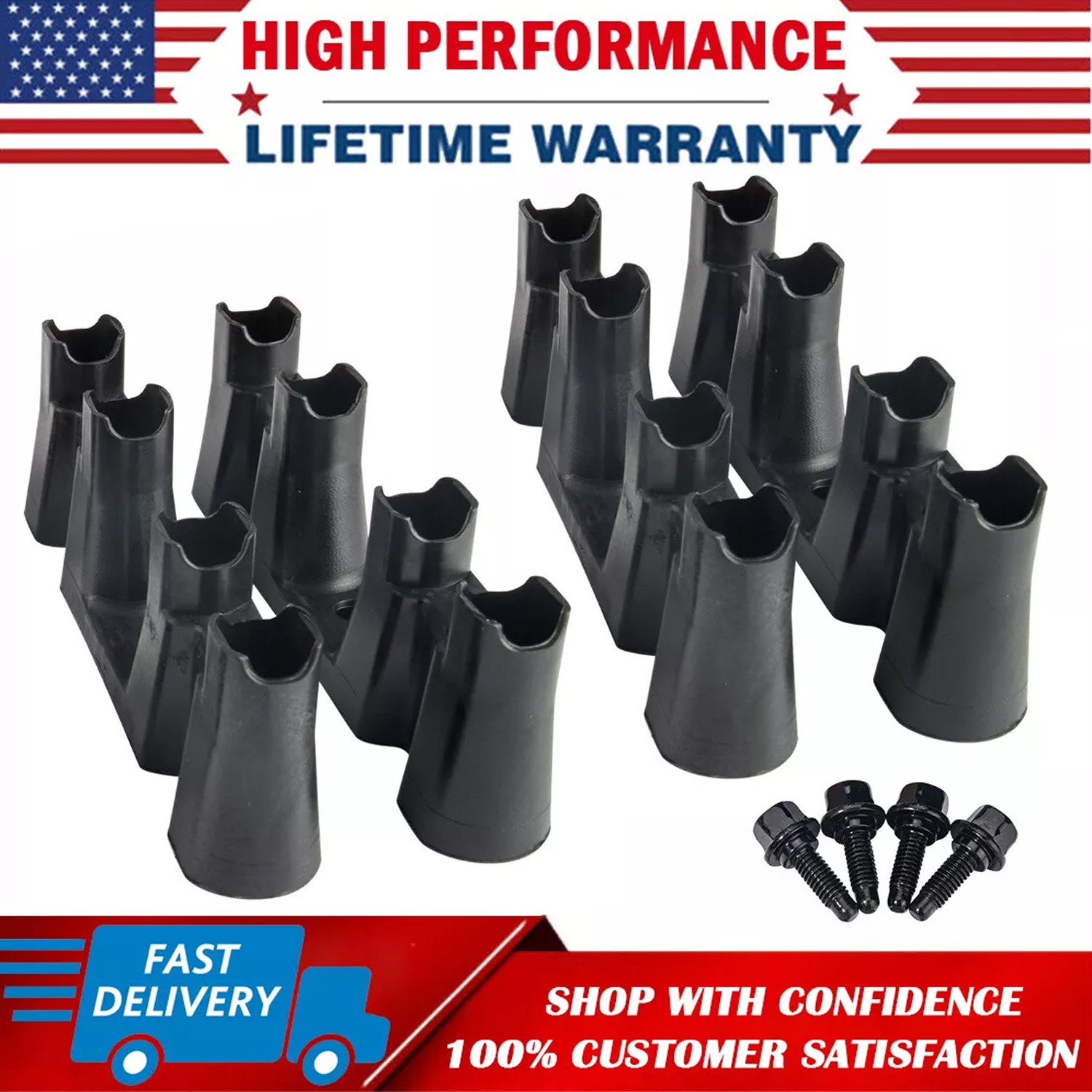 4X LS Lifter Trays 12569259 For GM LS7 Lifters For LS1 LS3 4.8L 5.3L 6.0L 6.2L