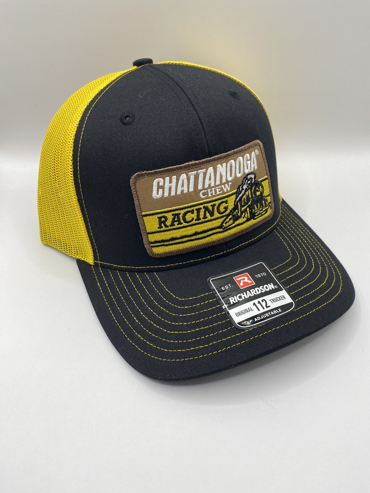 Chattanooga Chew Racing Trucker Hat, Richardson 112 Snap-Back. New With Tags!
