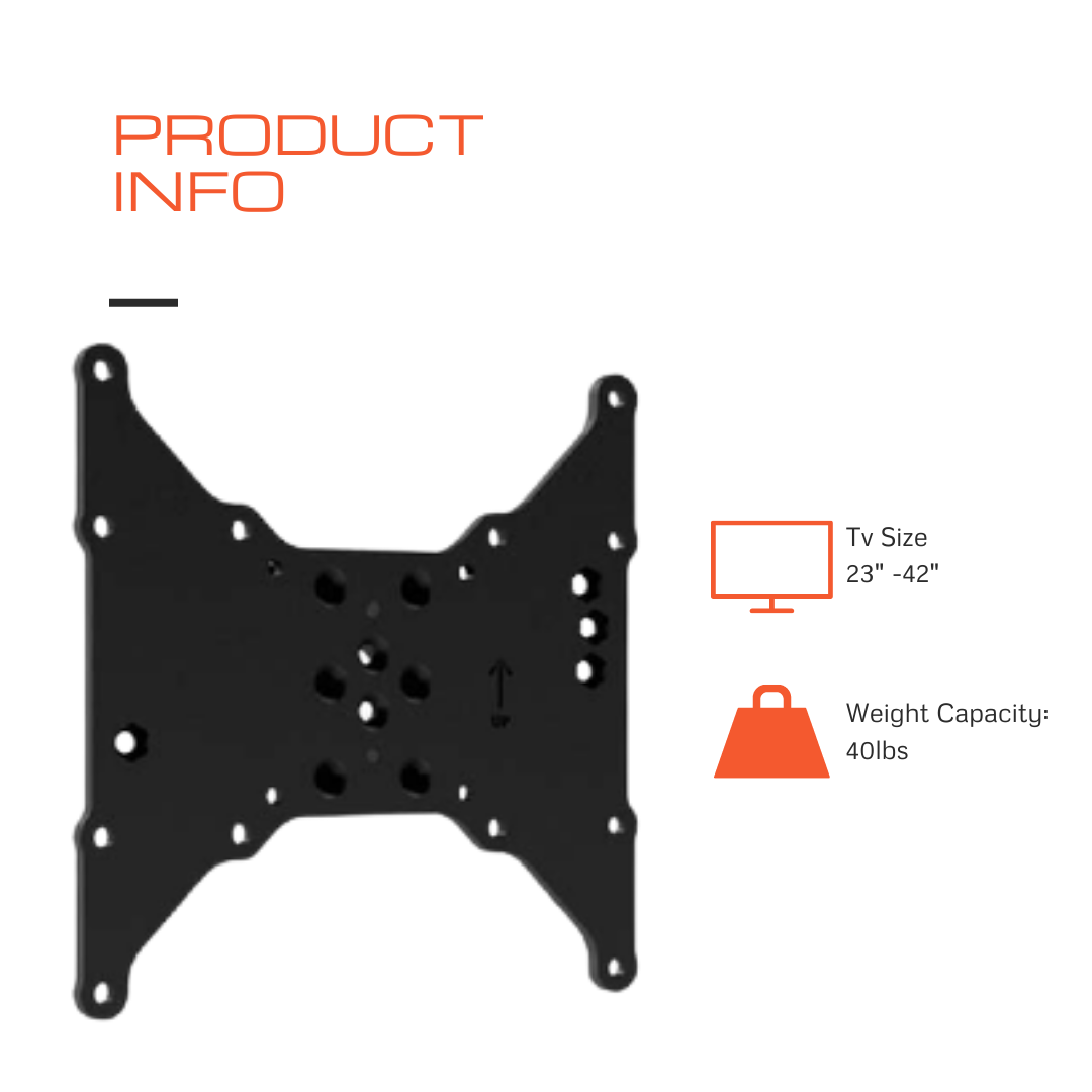 RV TV Quick Disconnect Flush Mount for Forest River, OEM Replacement