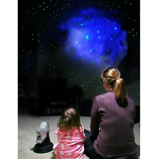 Laser Twilight Stars Projector Night Light Effect and Blue Cloud