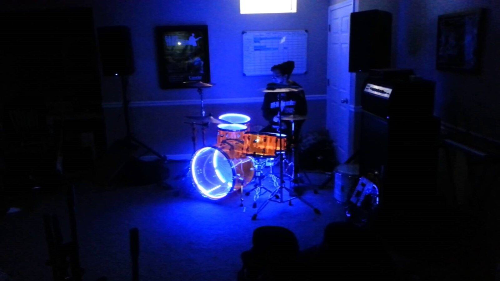 Drum Light KIT stage effect LED lights