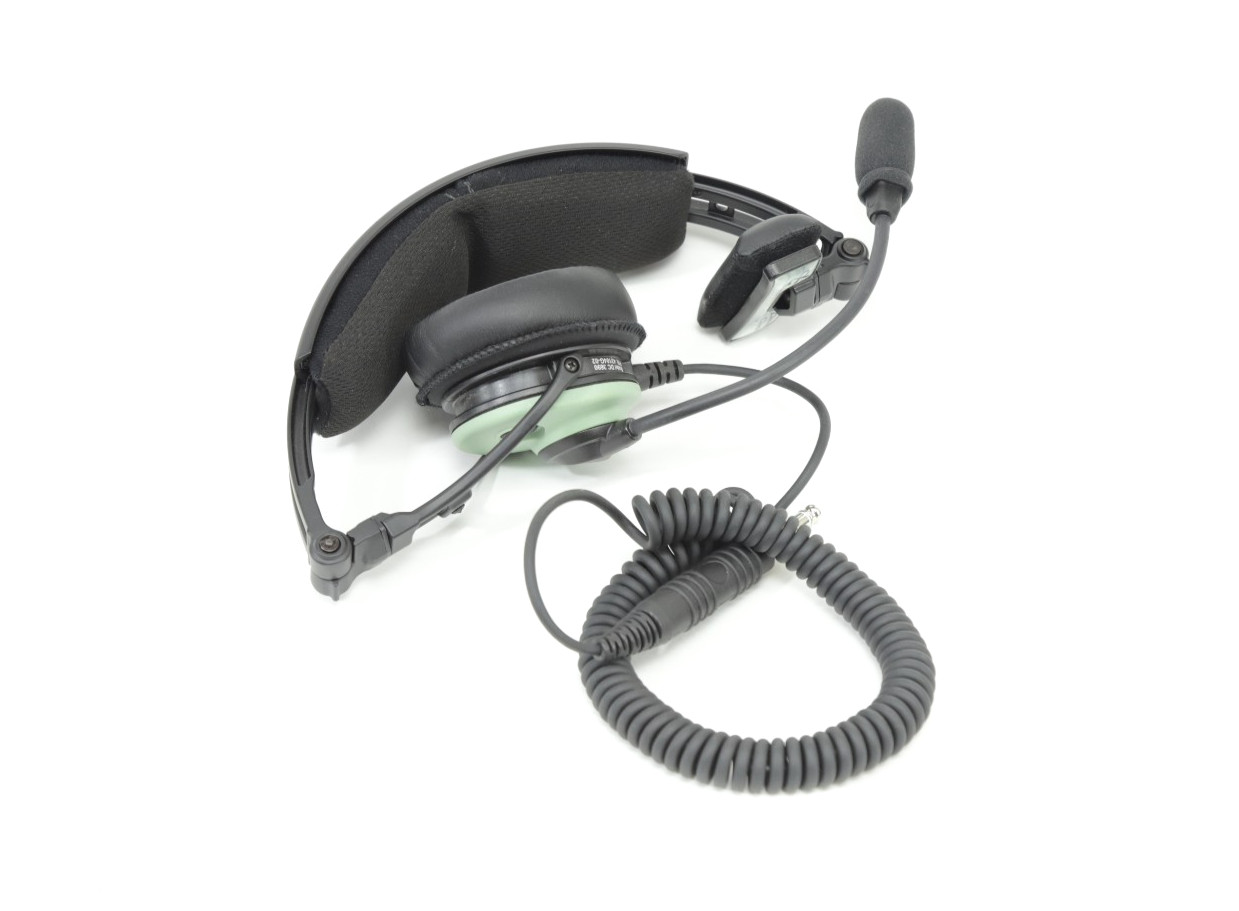 David Clark DC-3690 Single Ear Microphone Headset | 43104G-02