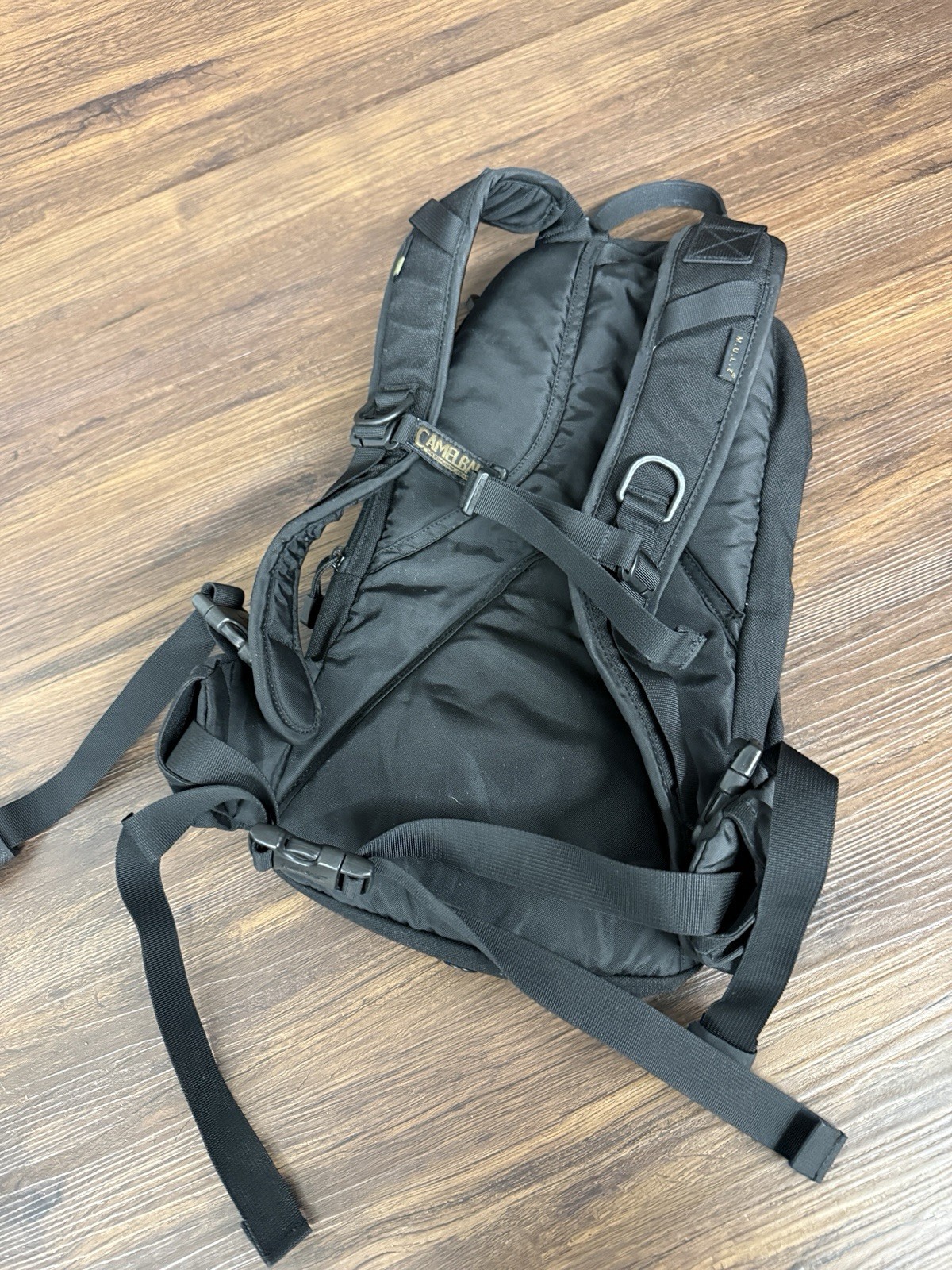 CamelBak M.U.L.E. Hydration Backpack Black Tactical Used No Bladder