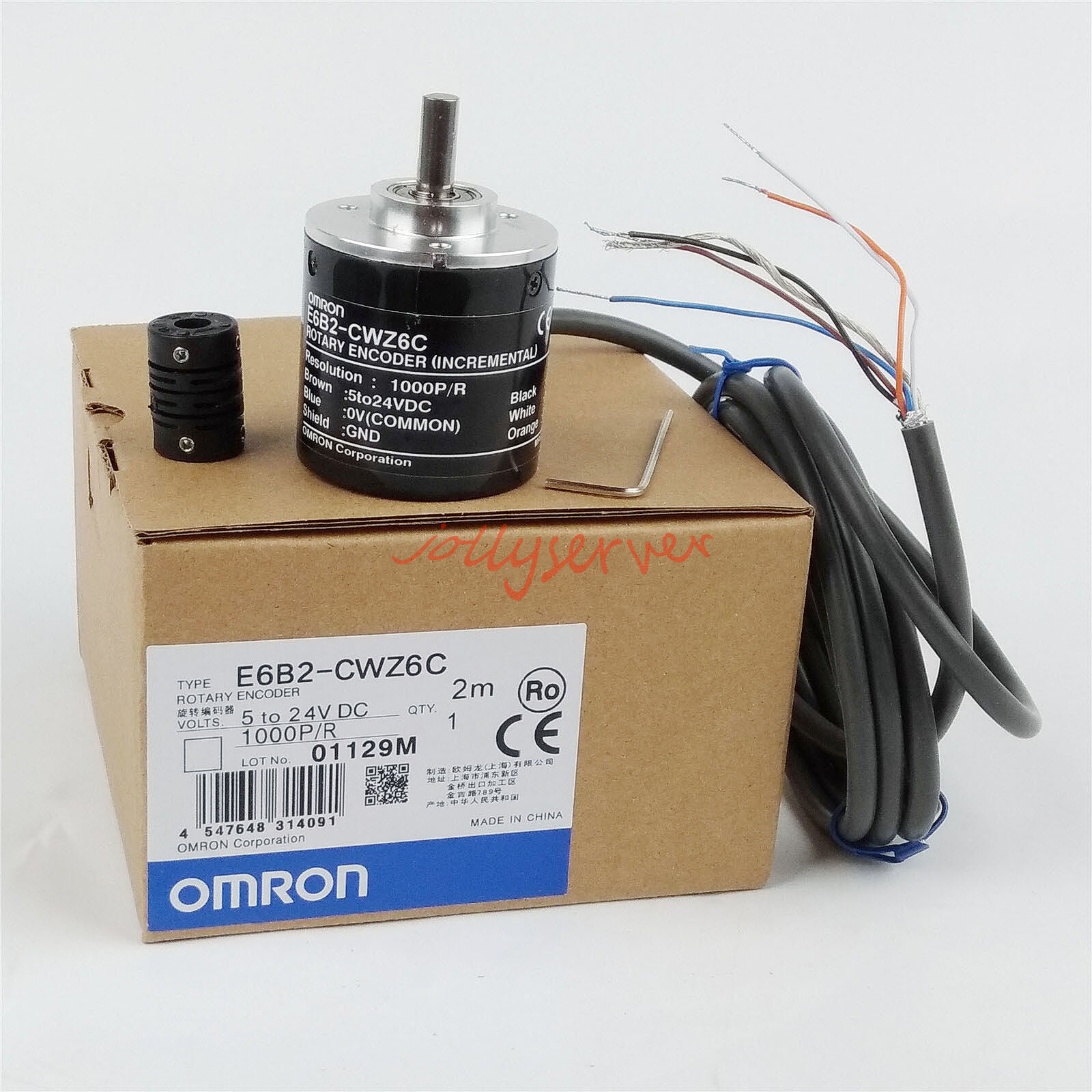 Omron E6B2-CWZ6C Rotary Encoder 1000P/R-