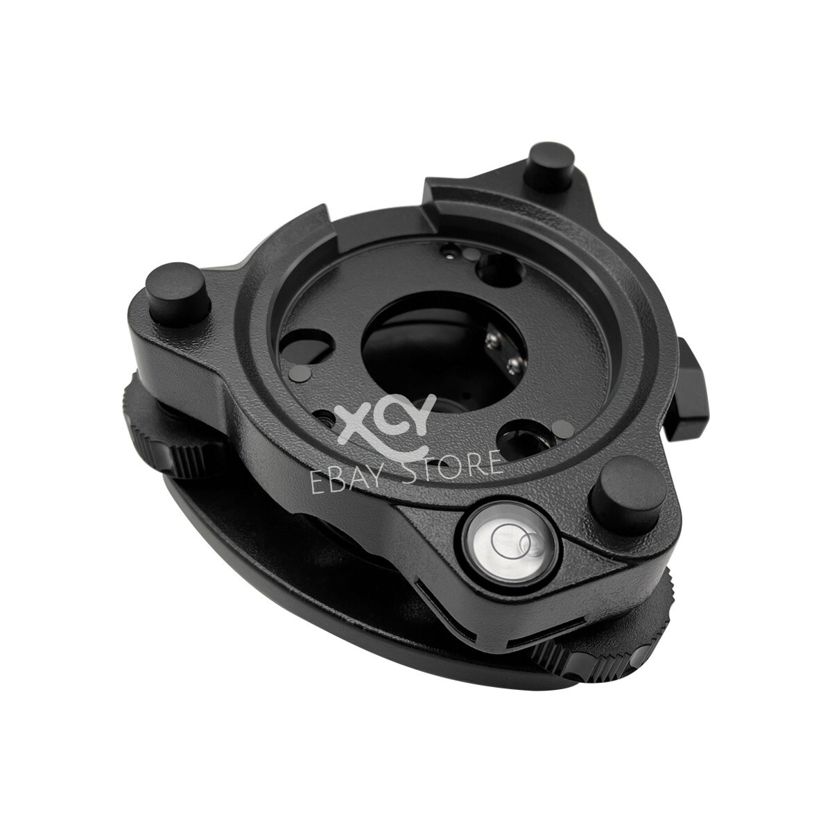 THREE-JAW BLACK TRIBRACH WITHOUT OPTICAL PLUMMET