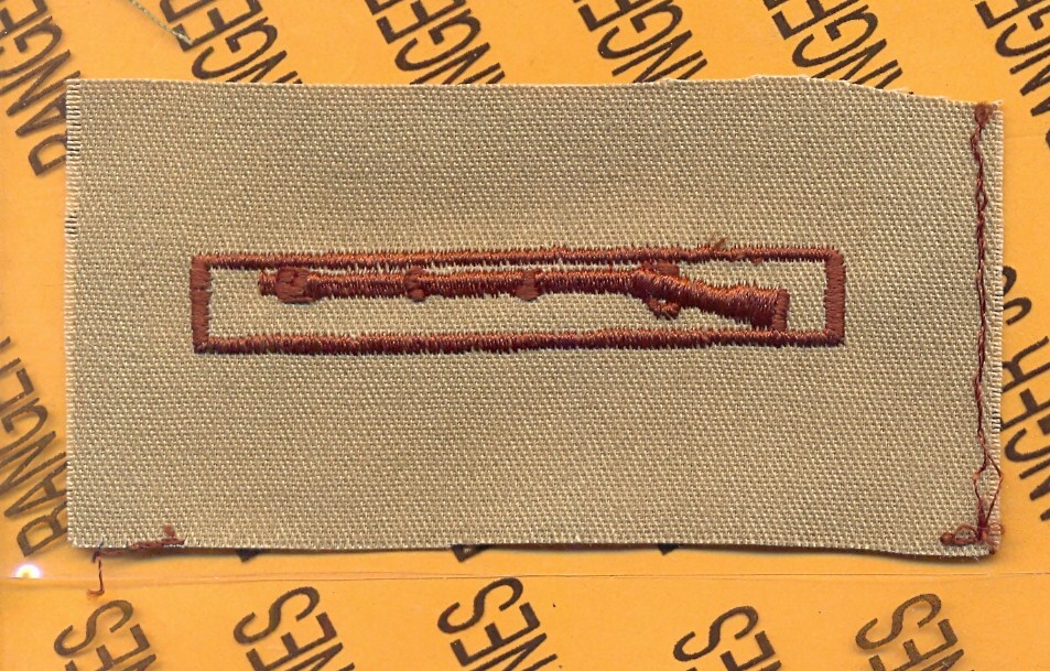 US Army EIB Expert Infantryman's Badge Desert DCU cloth patch sew on c/e