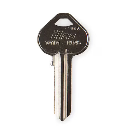 Kaba Ilco 1011D1-Ru45 Key Blank, Brass, Russwin Lock, Pk10