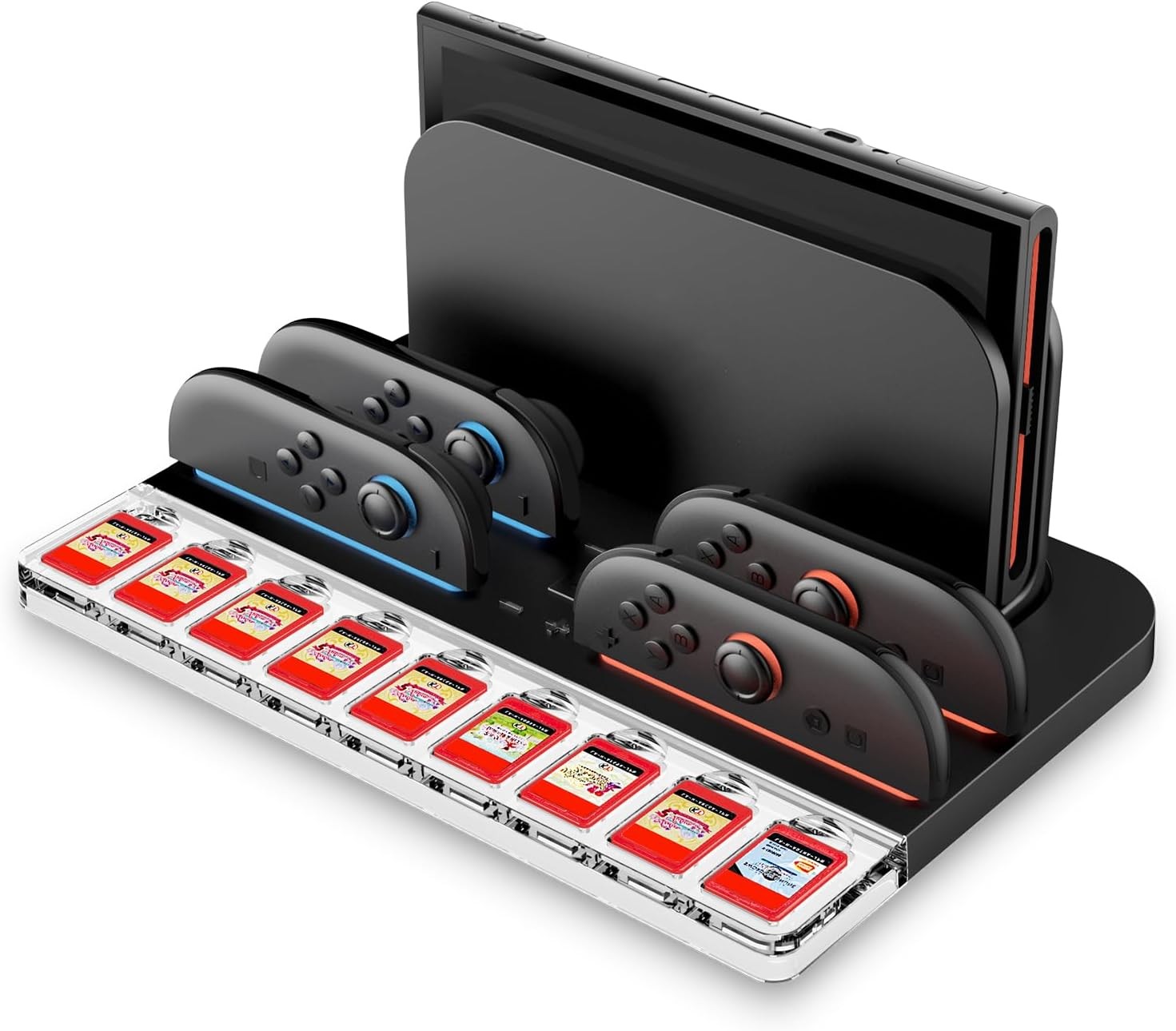 i-Blason Charging Dock Storage Base for Nintendo Switch 2 JoyCon Controllers USB