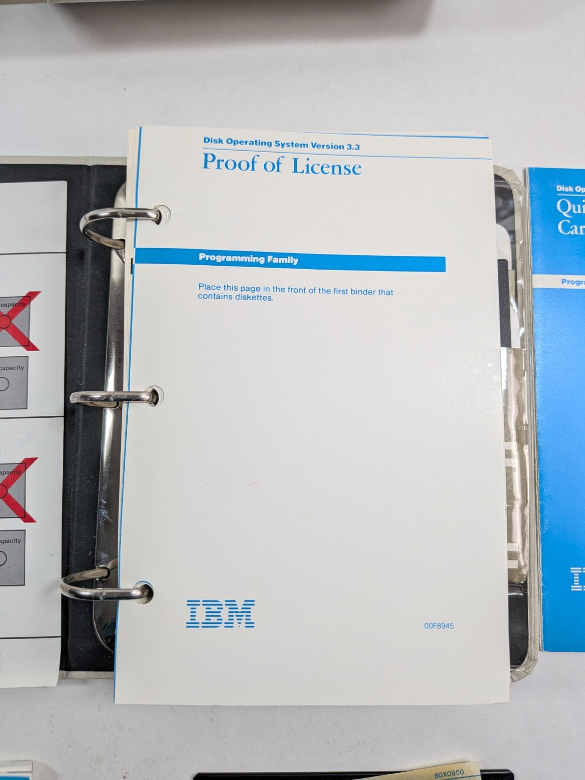 IBM Disk Operating System DOS Version 3.30 Big Box Software 3.5 & 5.25" Disks