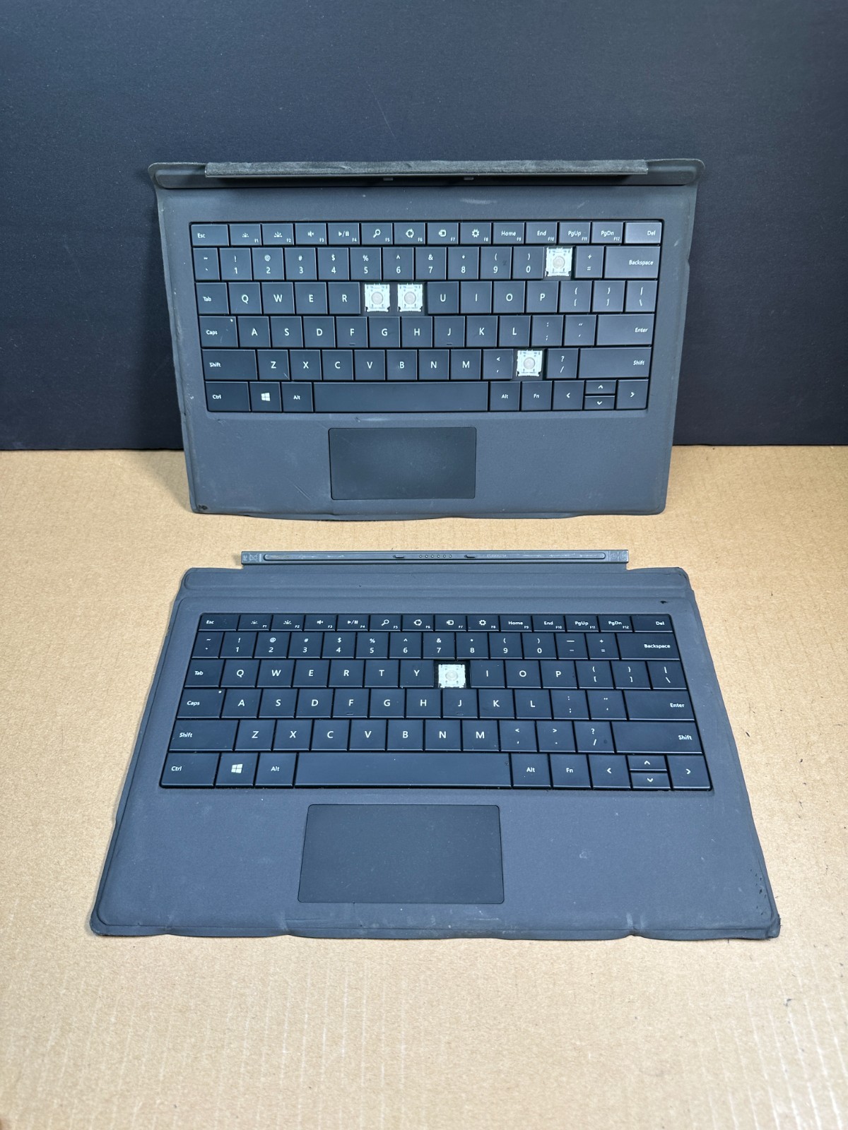 Genuine Microsoft Type Keyboard Cover Model 1709 Tested Read!