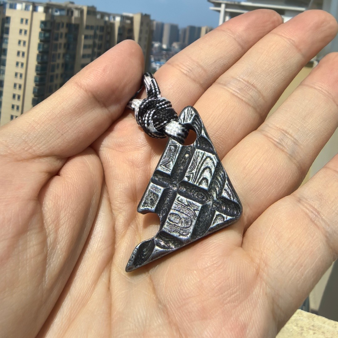 Stainless steel Bottle opener Tool (Simulating meteorite patterns)