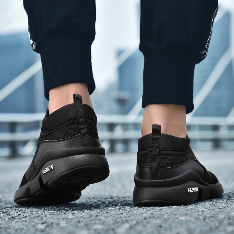 Men's Casual Slip on Tennis Shoes Outdoor Walking Athletic Running Sneakers Gym
