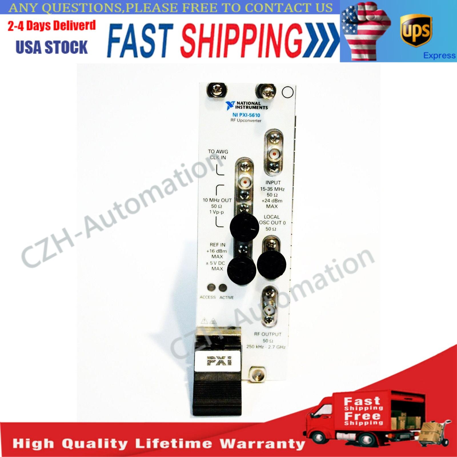US Free TAX NEW NI PXI-5610 PXI 5610 2.7 GHz RF Upconverter.
