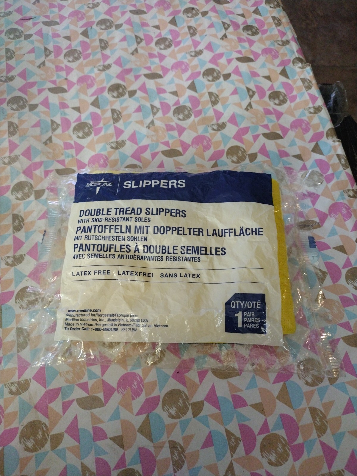 Medline Double Tread Slippers Size XL NIP!!