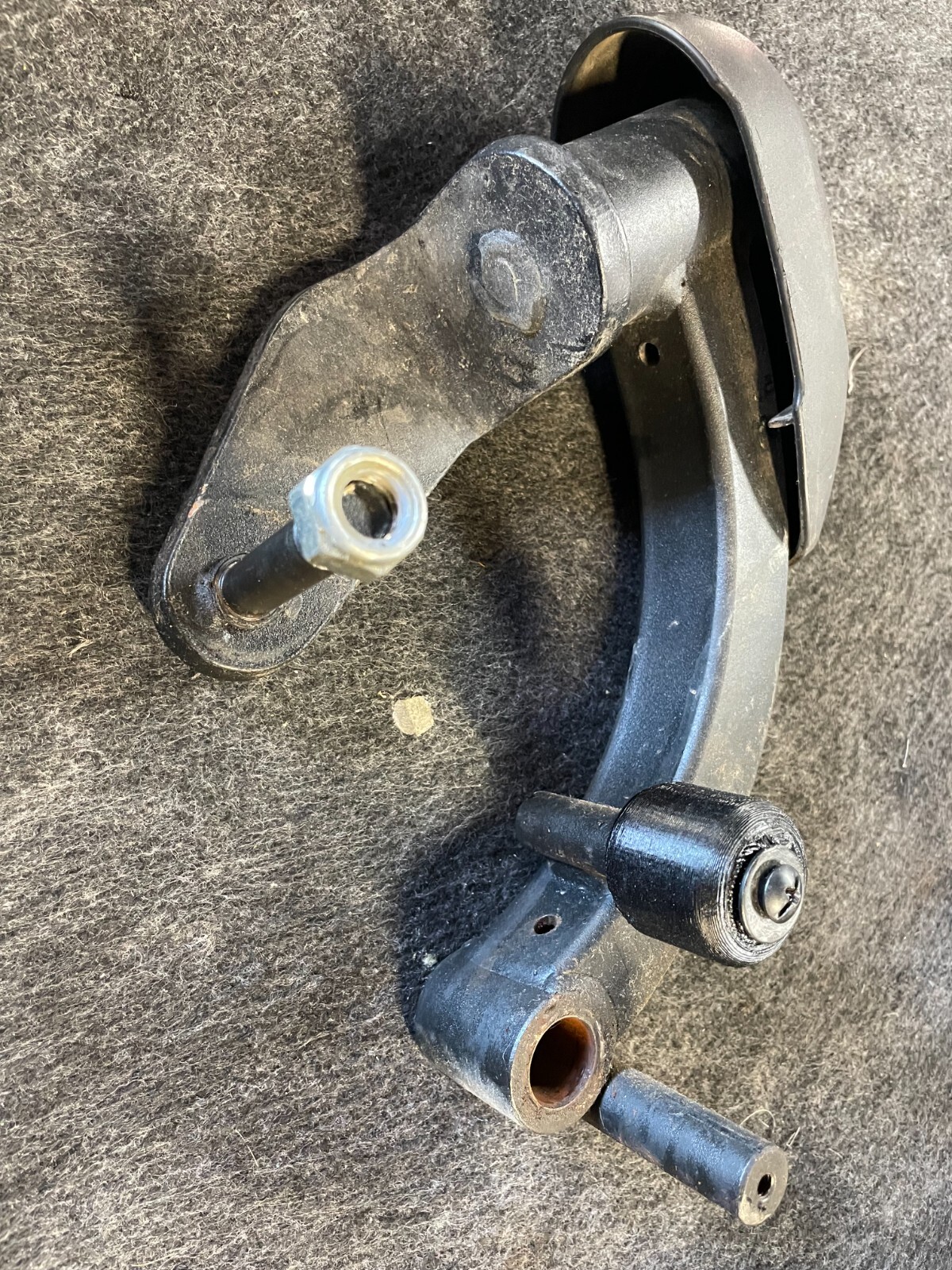 electric wheelchair drive image GT rear arm assembly left or right.