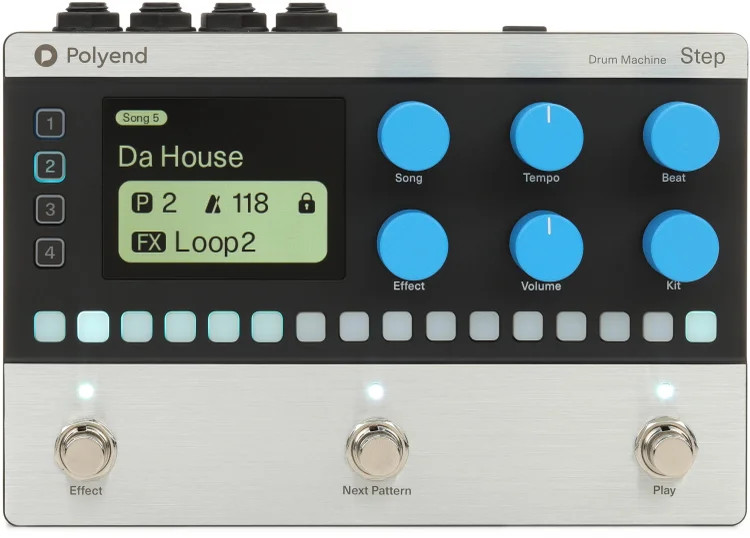 Polyend Step Drum Machine Pedal