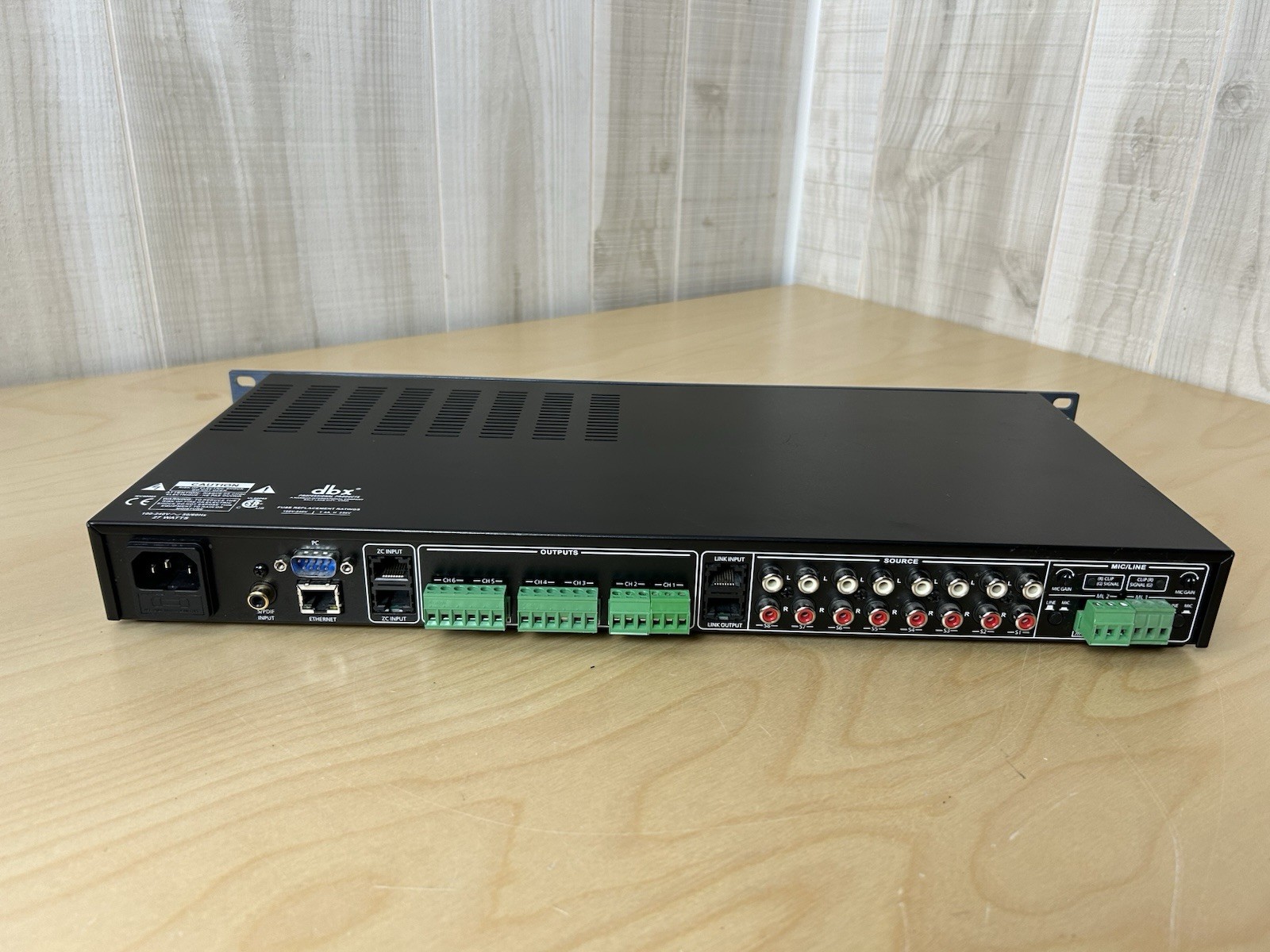 DBX1260 ZonePRO1260 Digital Zone Processor Parts/ Repair