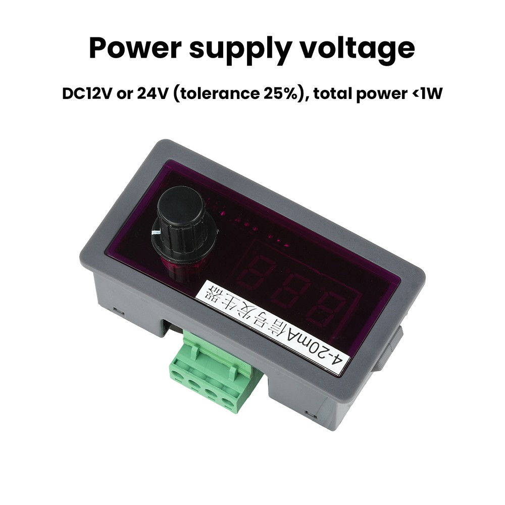DC 12V 24V 4-20mA Signal Source Signal Generator Constant Current Source 0.01mA