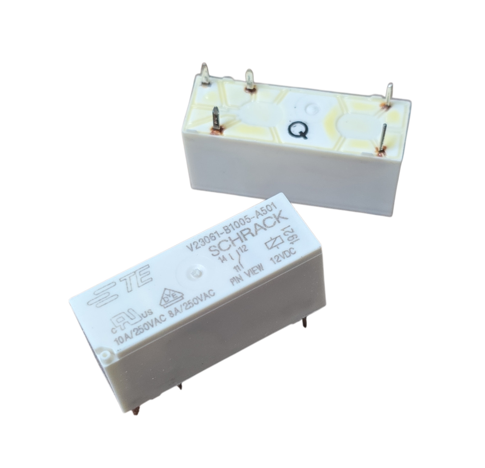 1 Piece SCHRACK V23061-B1005-A501 General Purpose Relay SPDT (1 Form C) 12V DC
