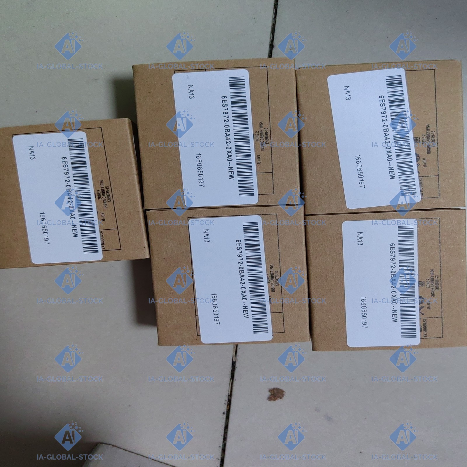 One Unit Brand New 6ES7972-0BA42-0XA0 Siemens US Fee Shipping + 1 Year Warranty