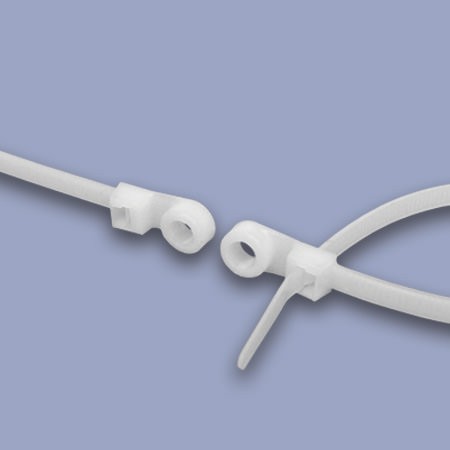 ACT AL-05-30-MH-9-C, Mounting Hole Ties 100 pack, 5", 30lb, Natural