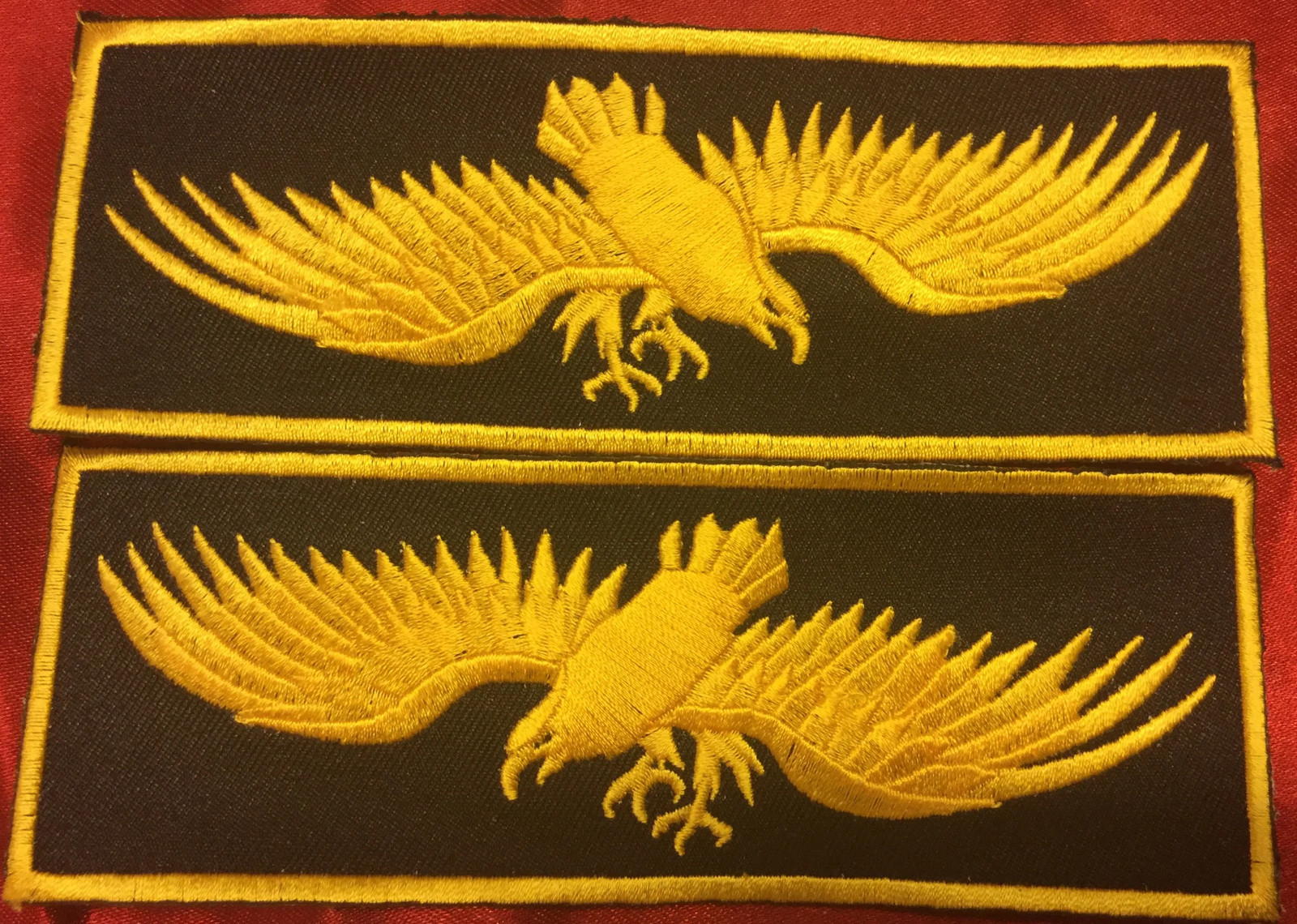 Golden CROW LIBERTY CUFF SET
