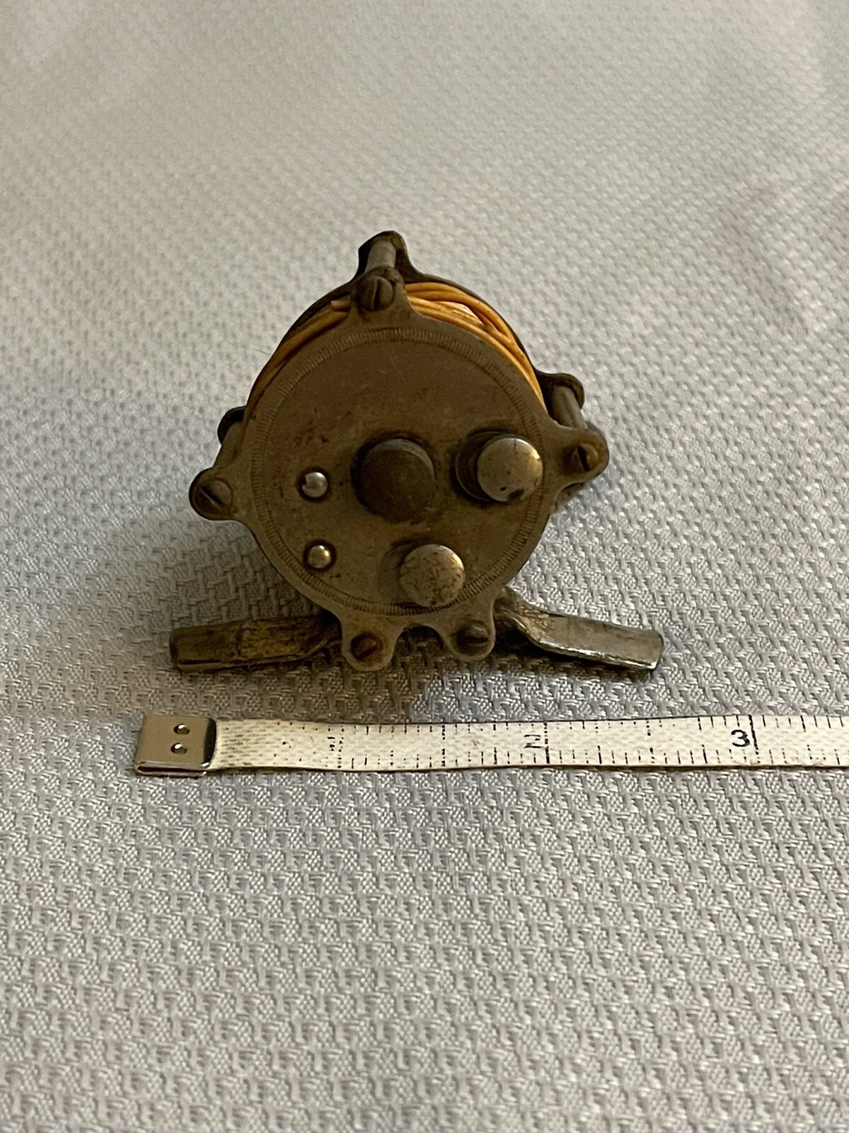 Vintage Tiny Antique Pennell Fishing Reel MADE IN THE USA PHILA, PA