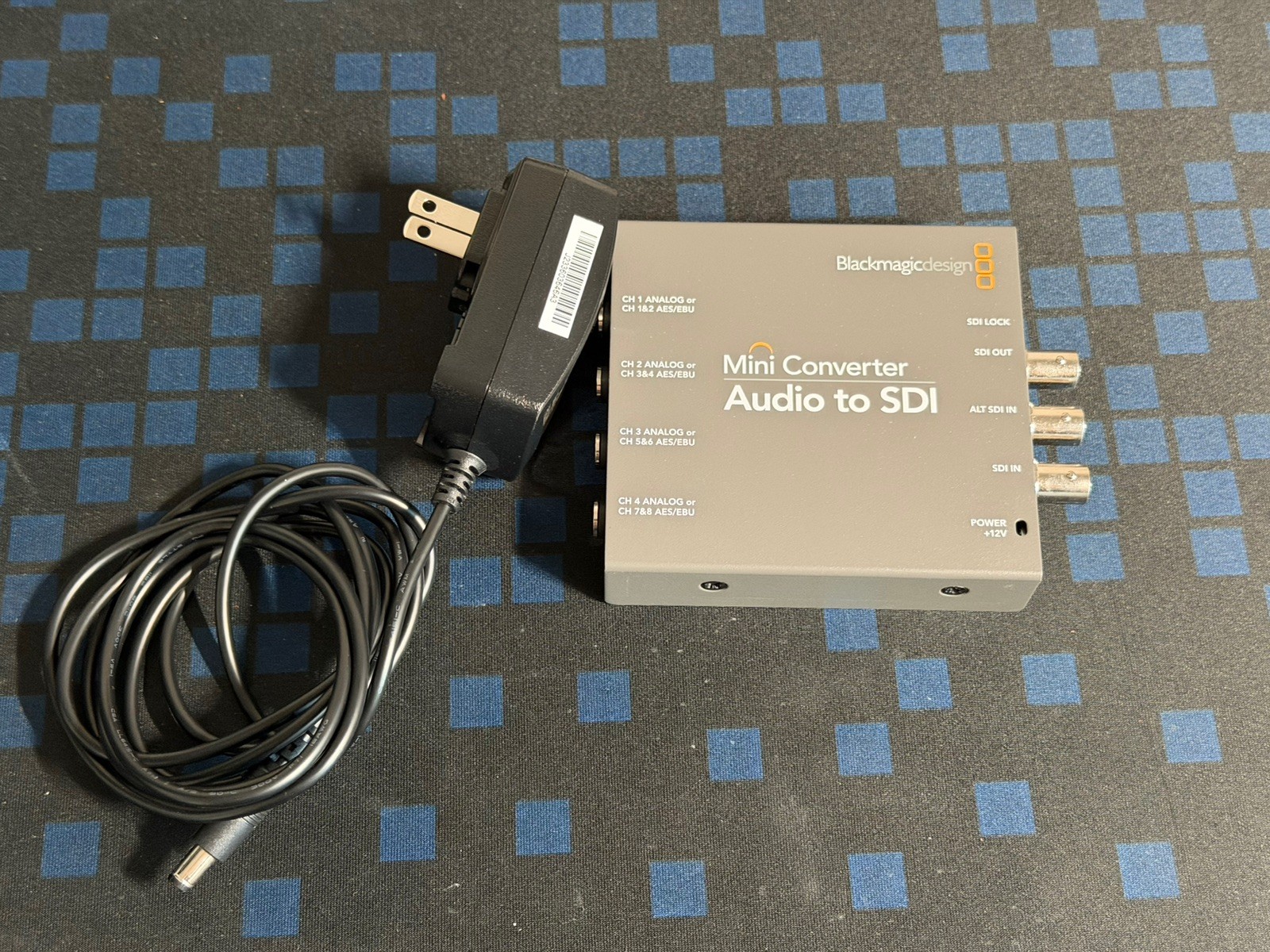 Blackmagic Design Mini Converter Audio to SDI with PSU