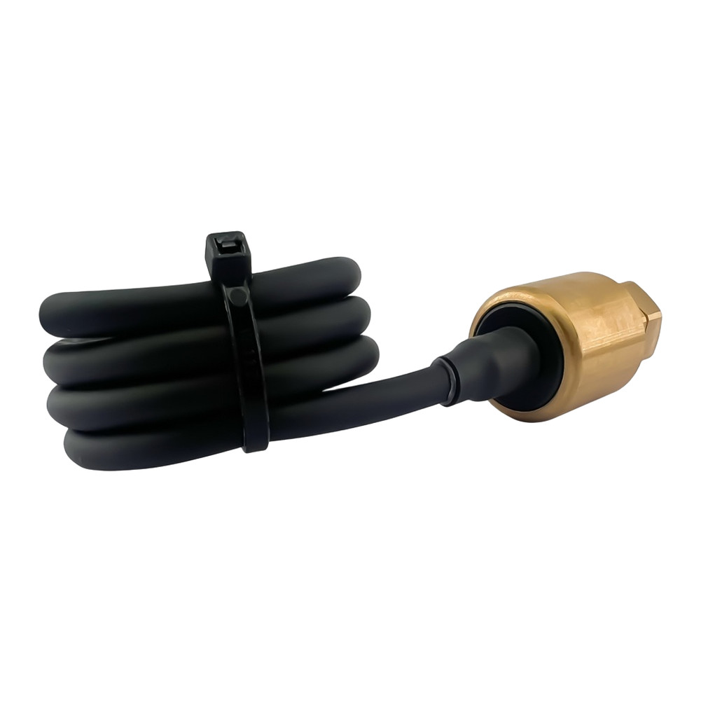 Robust Construction Pressure Sensor with Brass and Stainless Steel Materials