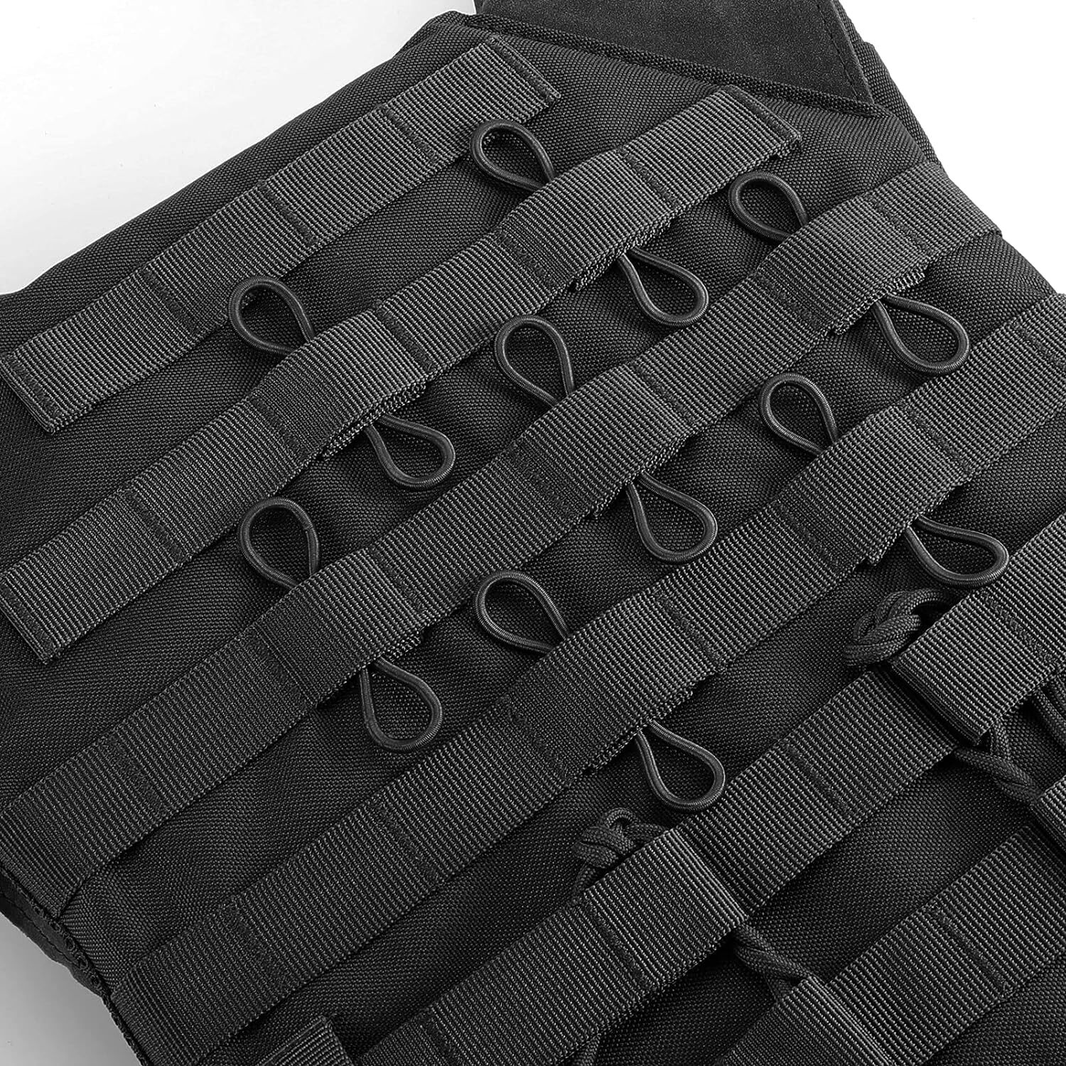 Tactical Tools Organizer Cable PTT Retainer MOLLE System Elastic Strings Straps