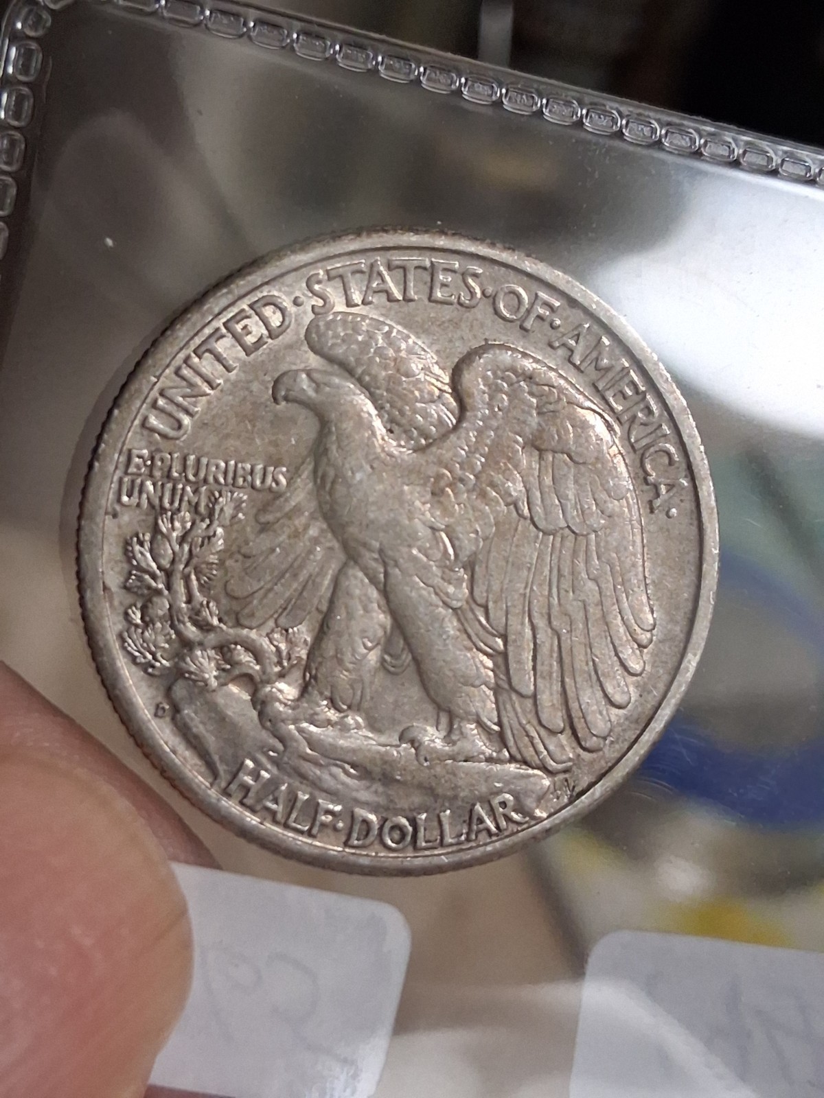 1945 D WALKING LIBERTY HALF DOLLAR