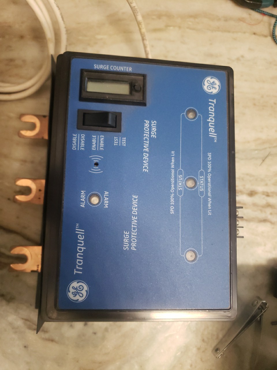 GENERAL ELECTRIC TRANQUELL  SURGE PROTECTION DEVICE TPME120Y10AS New Open Box