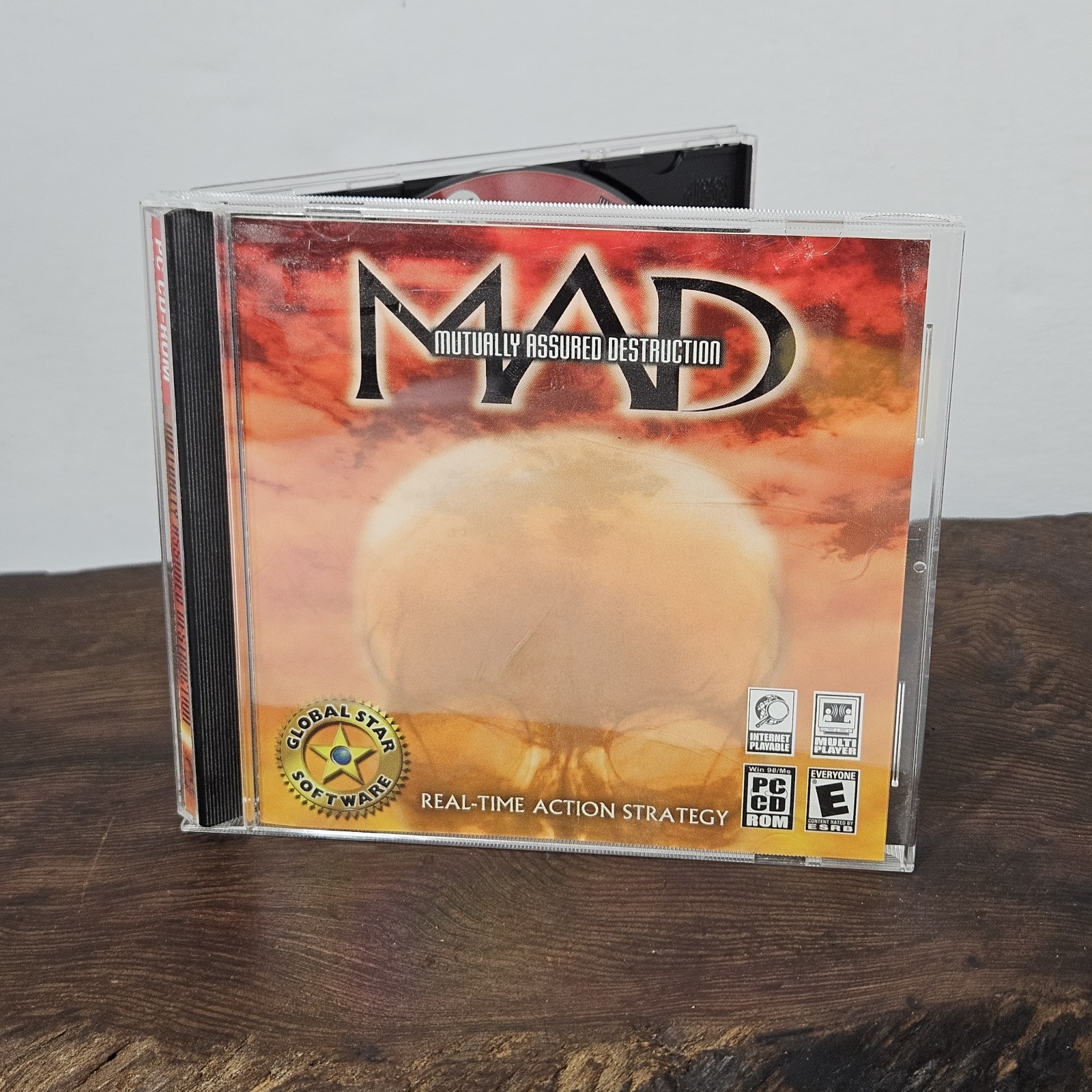 MAD: Mutually Assured Destruction PC CD thermonuclear war nuclear race sim game!