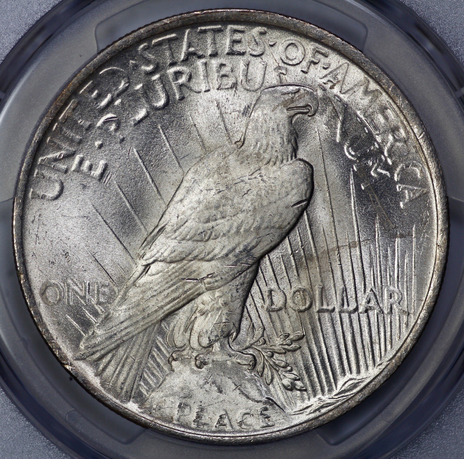 1923 Peace Silver $1 Dollar PCGS MS 64