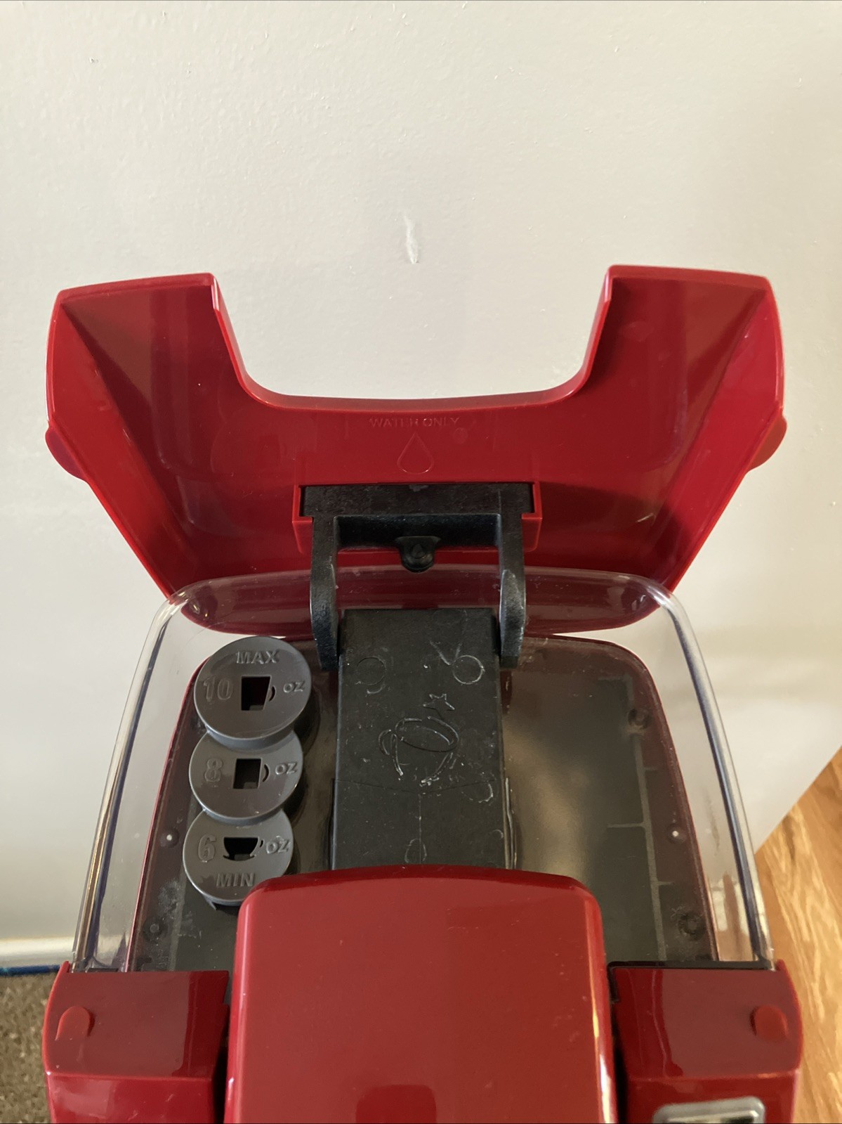 Keurig K10 Mini plus Coffee Maker Red