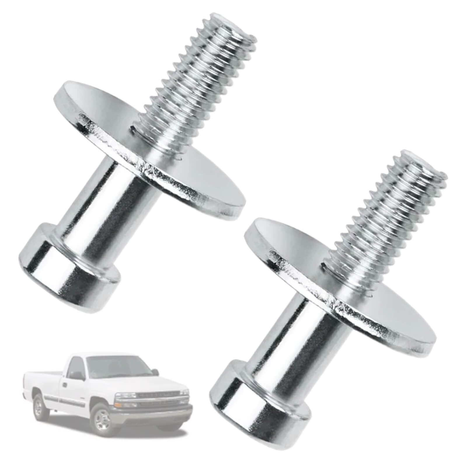 2PCS Door Lock Striker Bolt 38428,Compatible with 1985-2002 Chevrolet K1500 K...