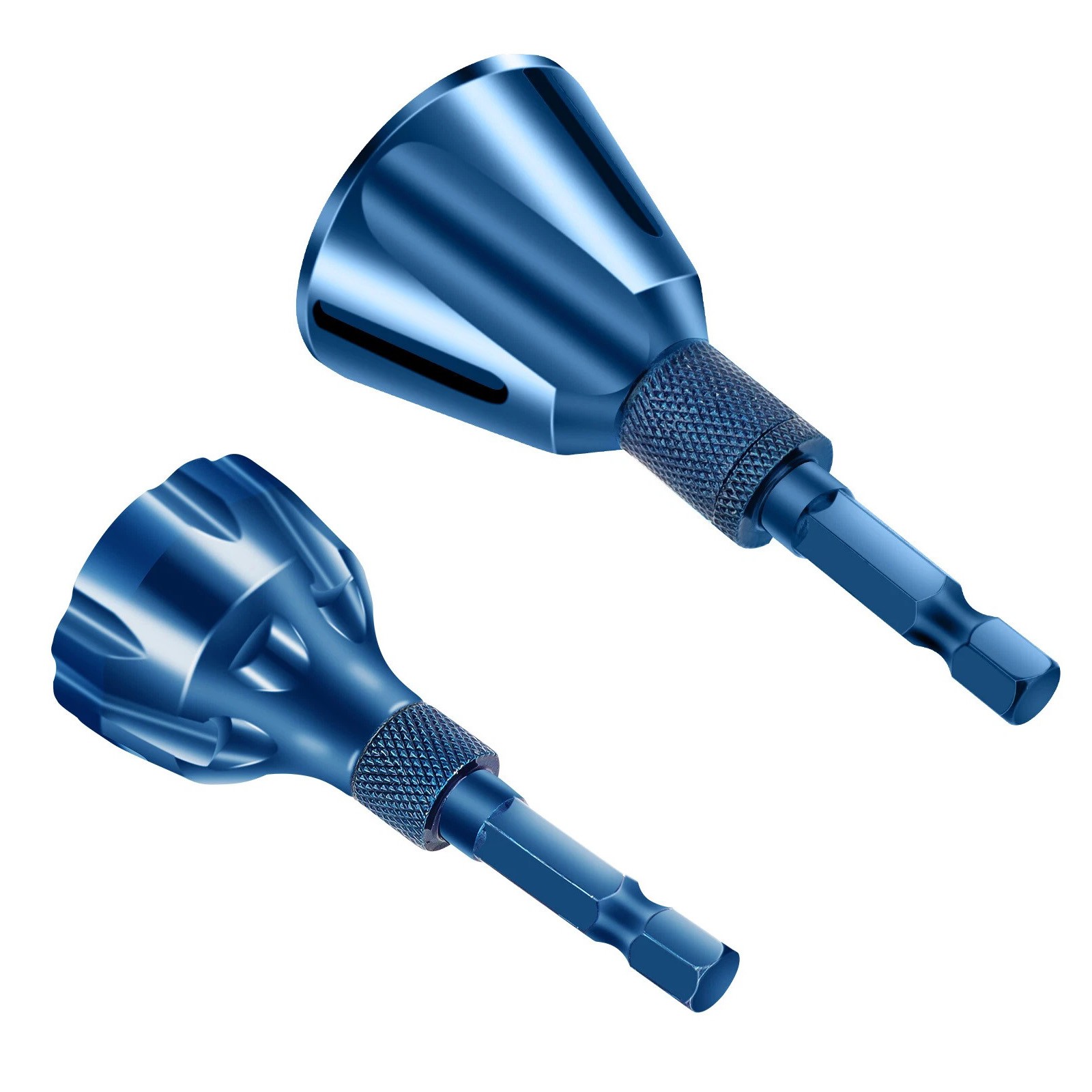 Deburring External Chamfer Tool 1/4'' Hex Shank Remove Burr From Bolts Nuts
